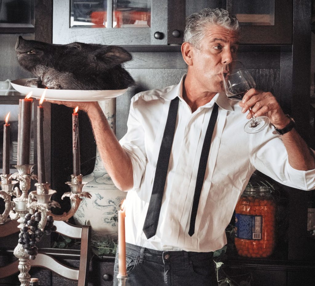 Anthony Bourdain, Appetites Cookbook Back Cover