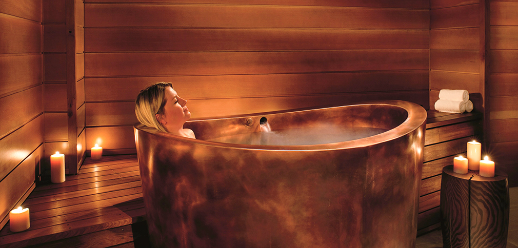 Copper Tub Treatment in Tahoe