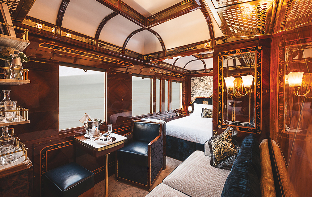 Inside Wes Anderson's luxury Pullman train carriage designed by