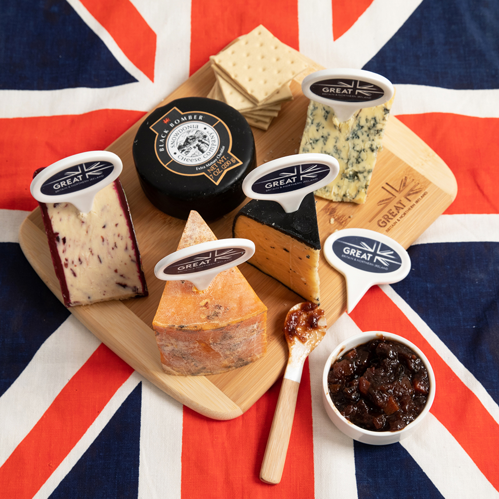 iGourmet Great Britain Cheese Board